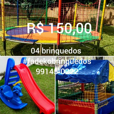 Pula pula, piscina bolinhas e escorregador - Foto 2