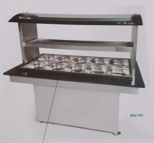 Vendo buffet polar 10 cubas conjugado (10 quentes,5 frias) produto novo