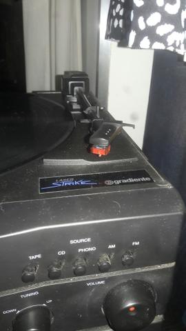 Gradiente laser strike 3x1 funciona toca disco e radio - Foto 2