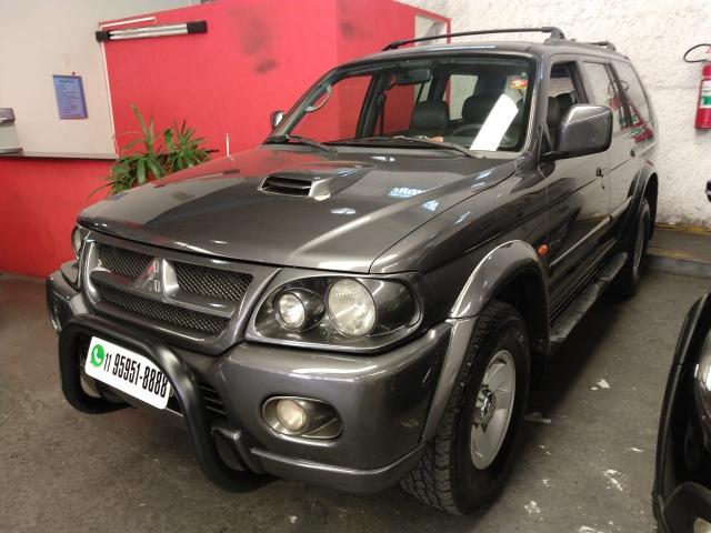 Pajero Sport Hpe 2.8 Diesel Automatica 2004 /2004 Cinza Veja - Foto 5