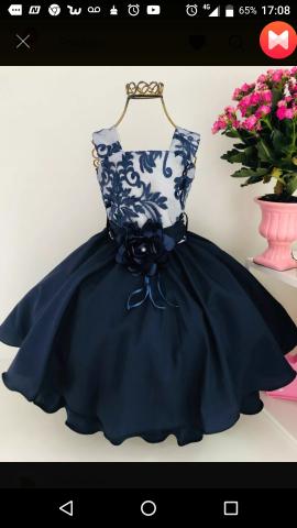 Vestido de festa tam 12 R$100,00