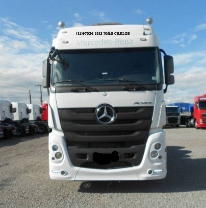 MERCEDES BENZ ACTROS 2646 LS 6X4 -2016 ENTRADA R$ 80.000,00