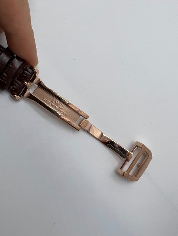 Relógio IWC Pilot Turbilhão Automático Rose Novo - Foto 4