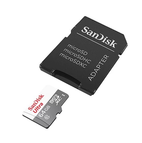 Cartão de Memória 64GB MicroSD SanDisk com Adaptador SD Original - Foto 4
