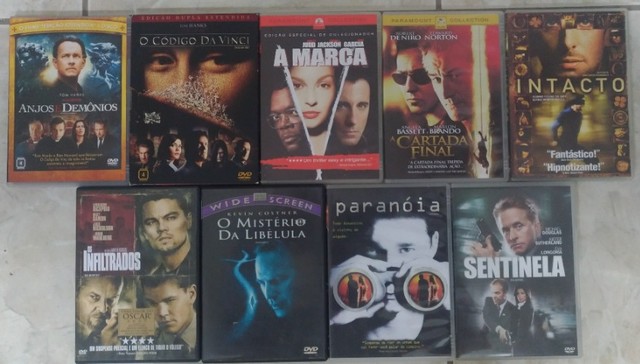 DVDs Filmes de Suspense Originais
