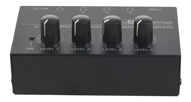 Amplificador De Fones Micro Amp Ha400 - Foto 2