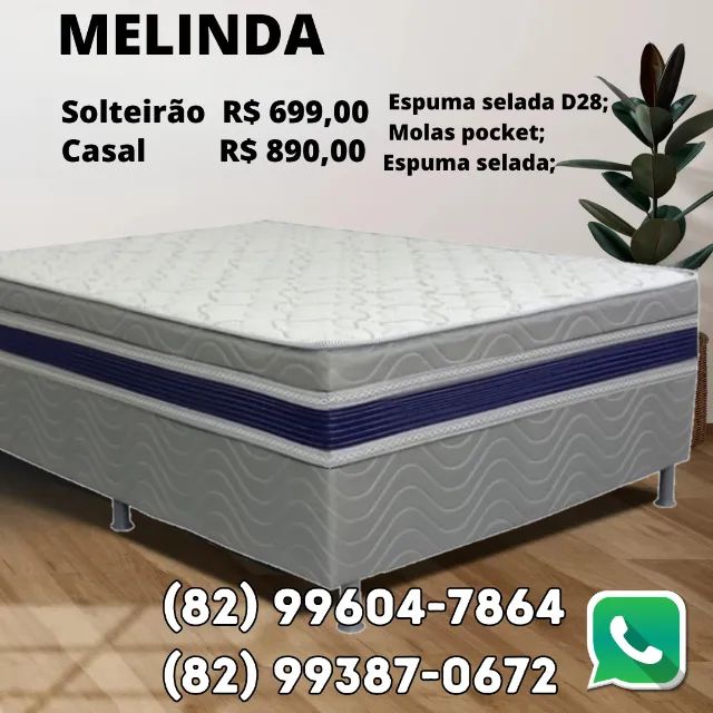 Cama Box e Baú, Bicama, Colchão King, Queen, Casal, Solteiro. Tudo