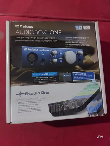 PreSonus AudioBox USB 96 edição de 25º aniversário com software de gravação  Studio One Artist e Ableton Live Lite DAW