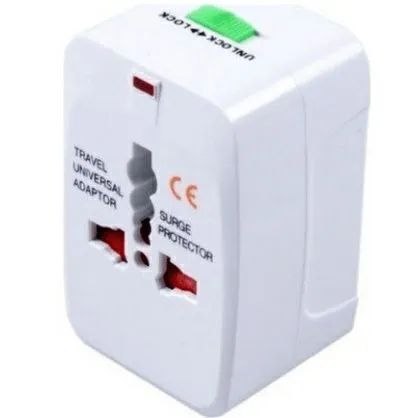 Adaptador Tomada Universal internacional Bivolt Compatível Com Todos Países