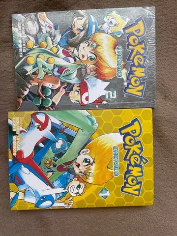 Mangá - Pack Pokémon Emerald - 01 a 03 - Novo/Lacrado em Promoção