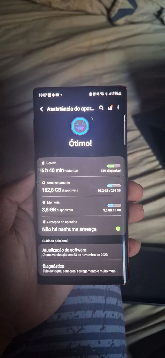 Celular Samsung Galaxy Note 10+ 4G Usado em Perfeito Estado - Celulares e  telefonia - Setor Sudoeste, Brasília 1225258667