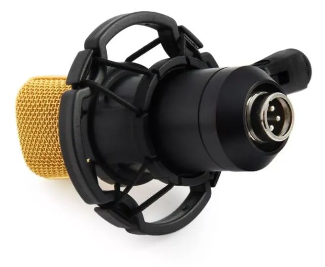 Microfone Condensador Profissional Omnidirecional Podcast - Foto 4