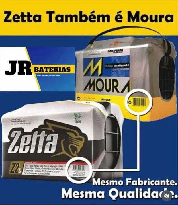 Bateria moura 60 amperes - Foto 5