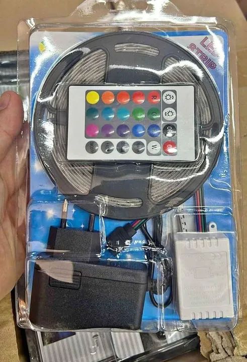 Fita de LED RGB com Controle Remoto