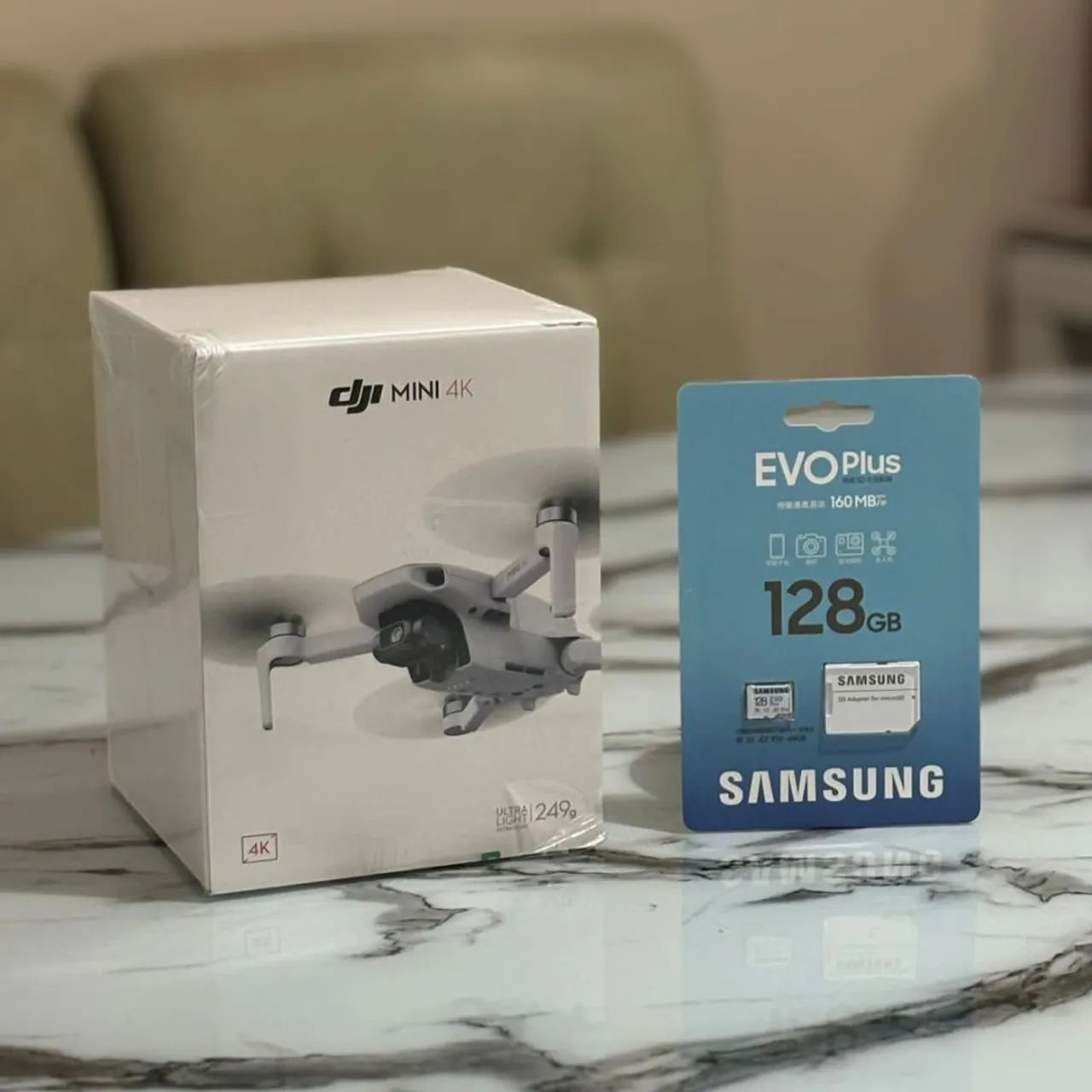 Drone Dji Mini 4k lacrado + cartão 128gb + 12x s/ juros (sem estoque).