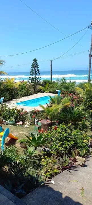 Casa de Praia para Temporada com Piscina e Playground - Foto 13