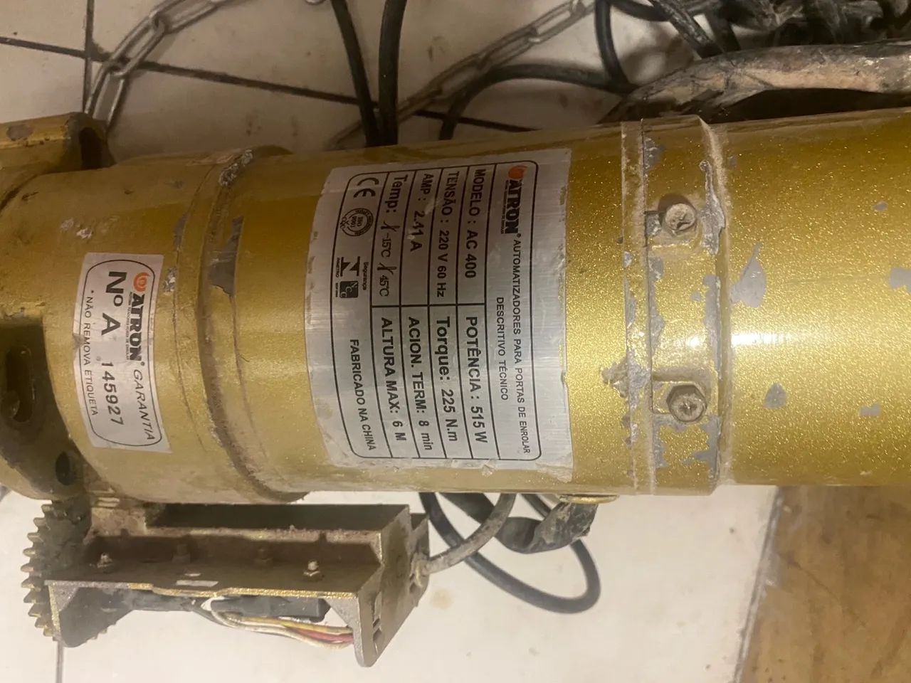 Motor de porta de automática Atron AC 400 - Foto 3