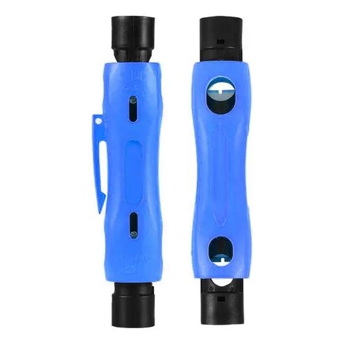 Alicate Decapador Coaxial Rayco 14534 Rg59 Rg6 Rg7 Rg11 - Foto 3