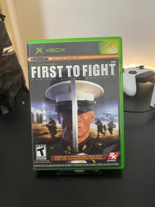 Jogo First to Fight Xbox clássico