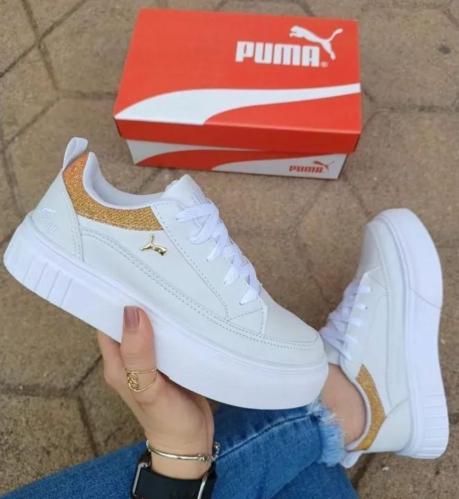 Tênis feminino branco  - Foto 2