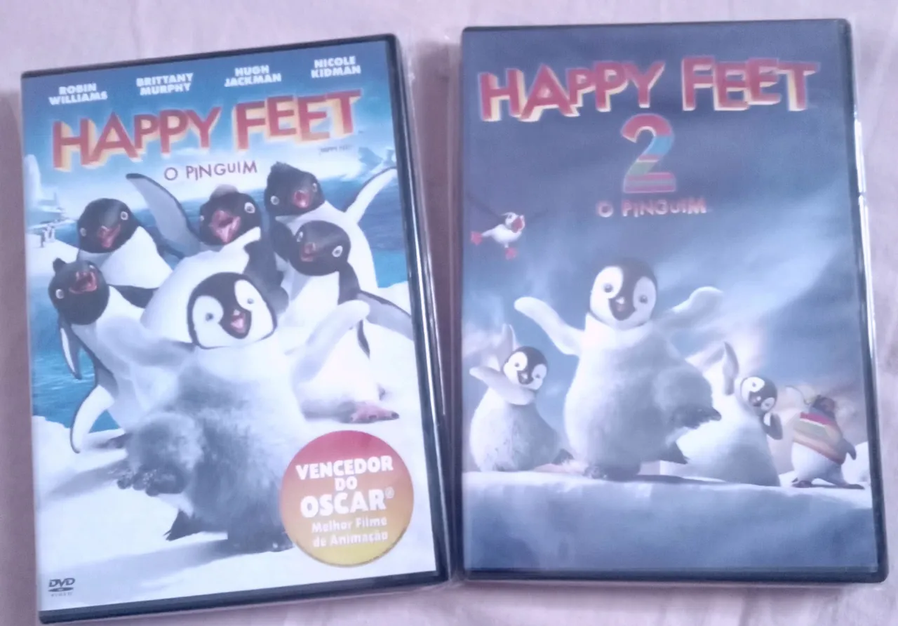DVD Happy Feet 1 e 2 (O Pinguim) - Edição Coleção