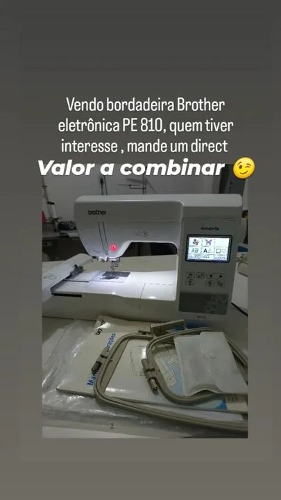 Bordadeira Brother PE 810