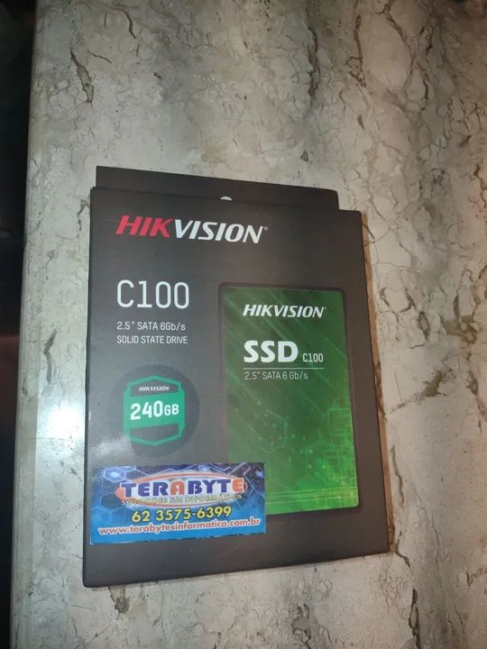 SSD 240 gb novo lacrado 