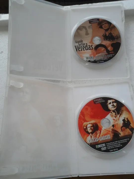 DVD Box Grandes Adaptações Literárias Grande Sertão: veredas - Paixão de Gaúcho - Foto 6