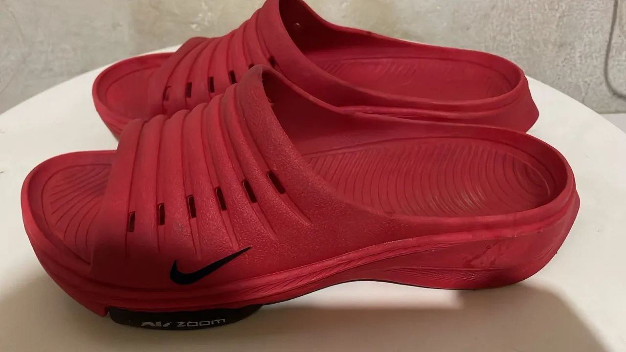 Chinelo Nike Zoom Vermelho 42