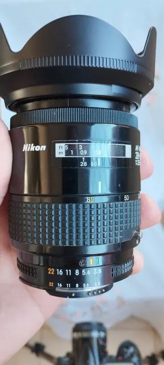 Lente Nikon 28 85mm F3.5 usada mas em bom estado de conservação - Foto 2