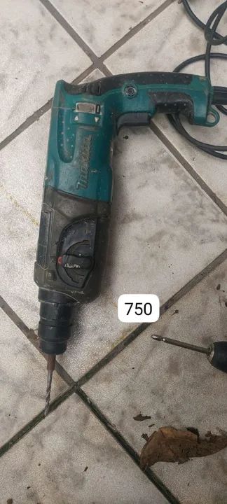 Parafusadeira de impacto makita e lixadeira grande