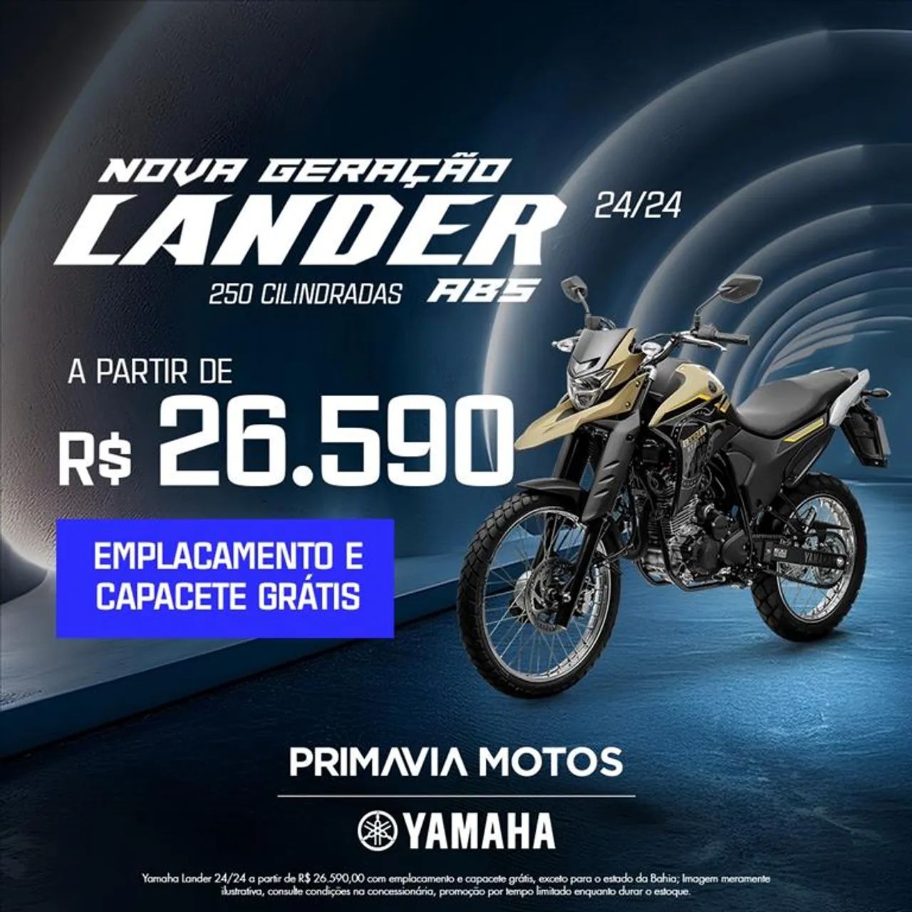 YAMAHA XTZ 250 LANDER