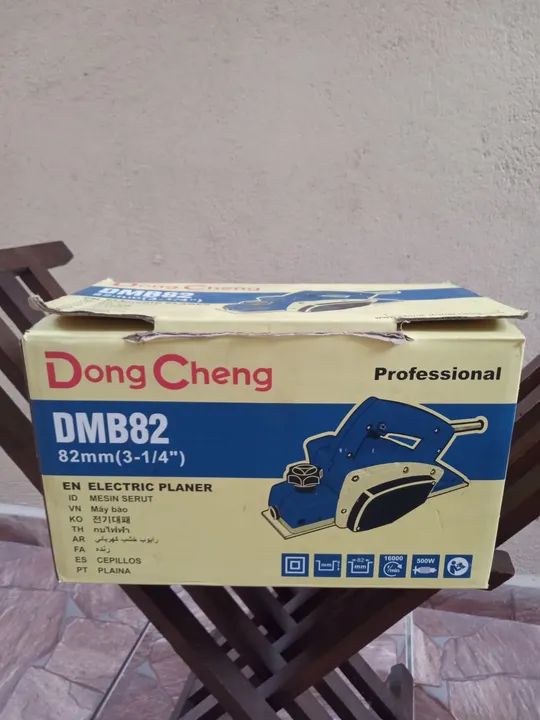 Plaina de madeira Dong Cheng 220v - Foto 6