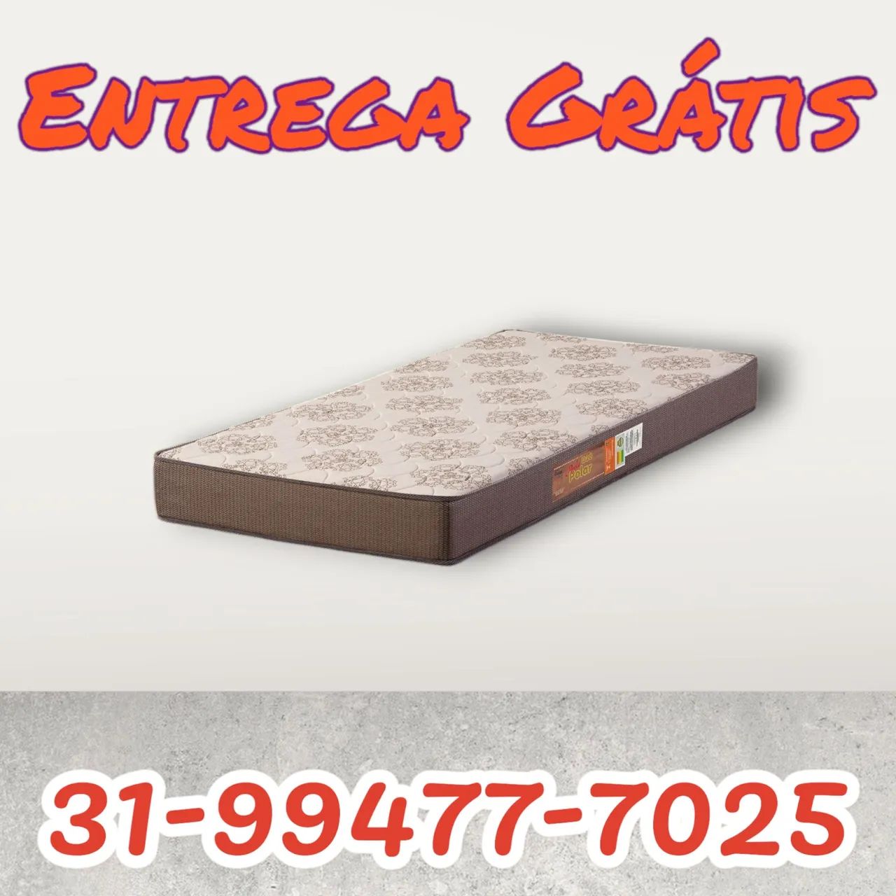 COLCHÃO SOLTEIRO DIRETO DA FÁBRICA / IMPERDÍVEL 