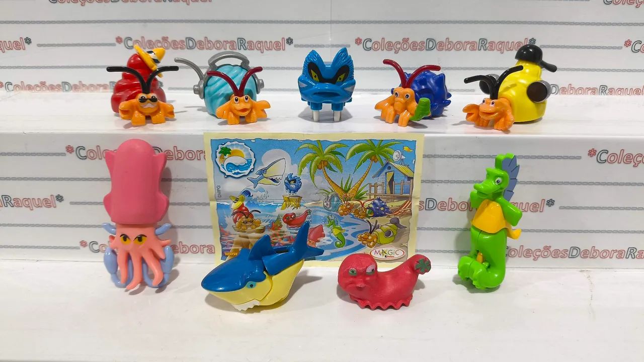 Kinder ovo animais marinhos - Foto 2