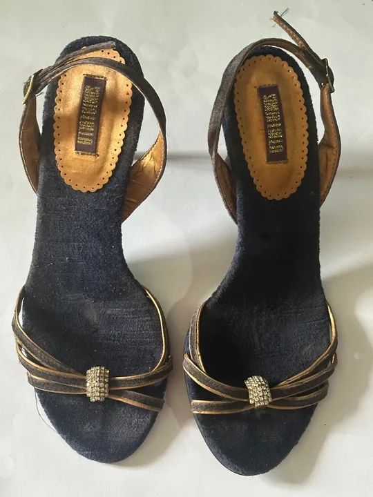 Sandálias Femininas Salto Alto Santa Lolla - Foto 3