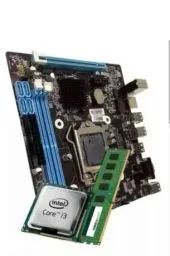 Kit i3+ placa mãe 1155 + 8gb ram + cooler!!!