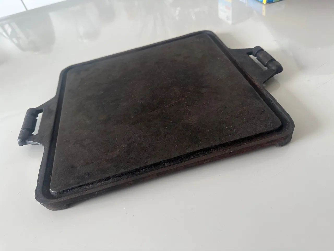 Chapa de Ferro Fundido Antiga - Foto 2