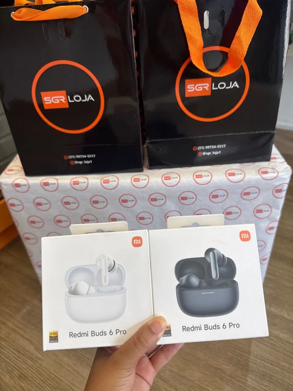 Fone Bluetooth Redmi Buds 6 Pro Lacrado  - Foto 2