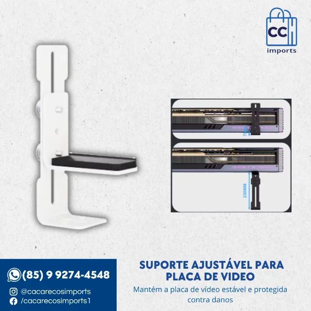 Suporte Ajustável para Placa de Vídeo Teucer VC-5