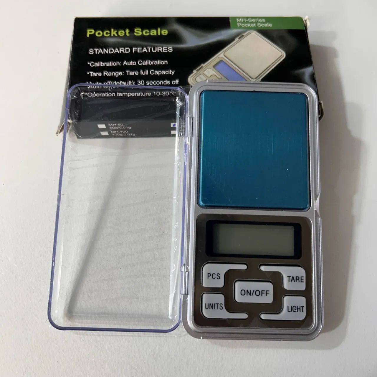 Mini balança digital de bolsa de 1g a 200g