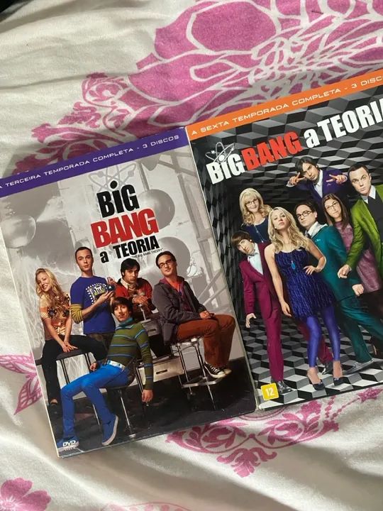 BOX Temporada 3 e 6 COMPLETAS da série The Big Bang Theory