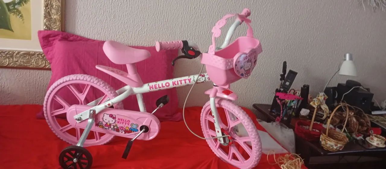 #OLHA O NATAL CHEGANDO..PRESENTEIA SUA GATINHA COM ESSA Bike infantil nova da Hello Kitty