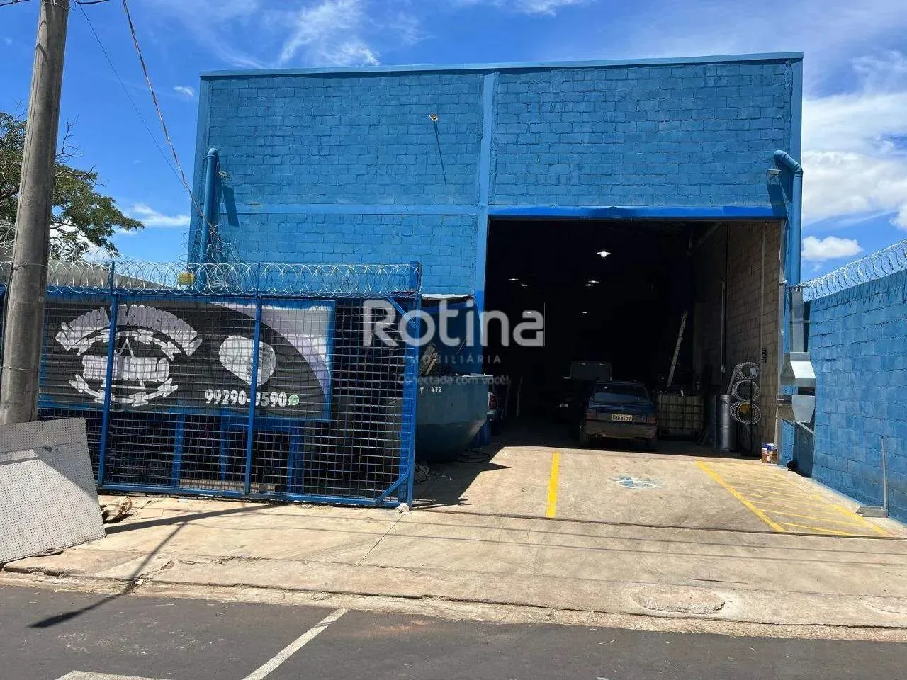 Galpão para alugar, Santa Rosa - Uberlândia/MG - Rotina Imobiliária