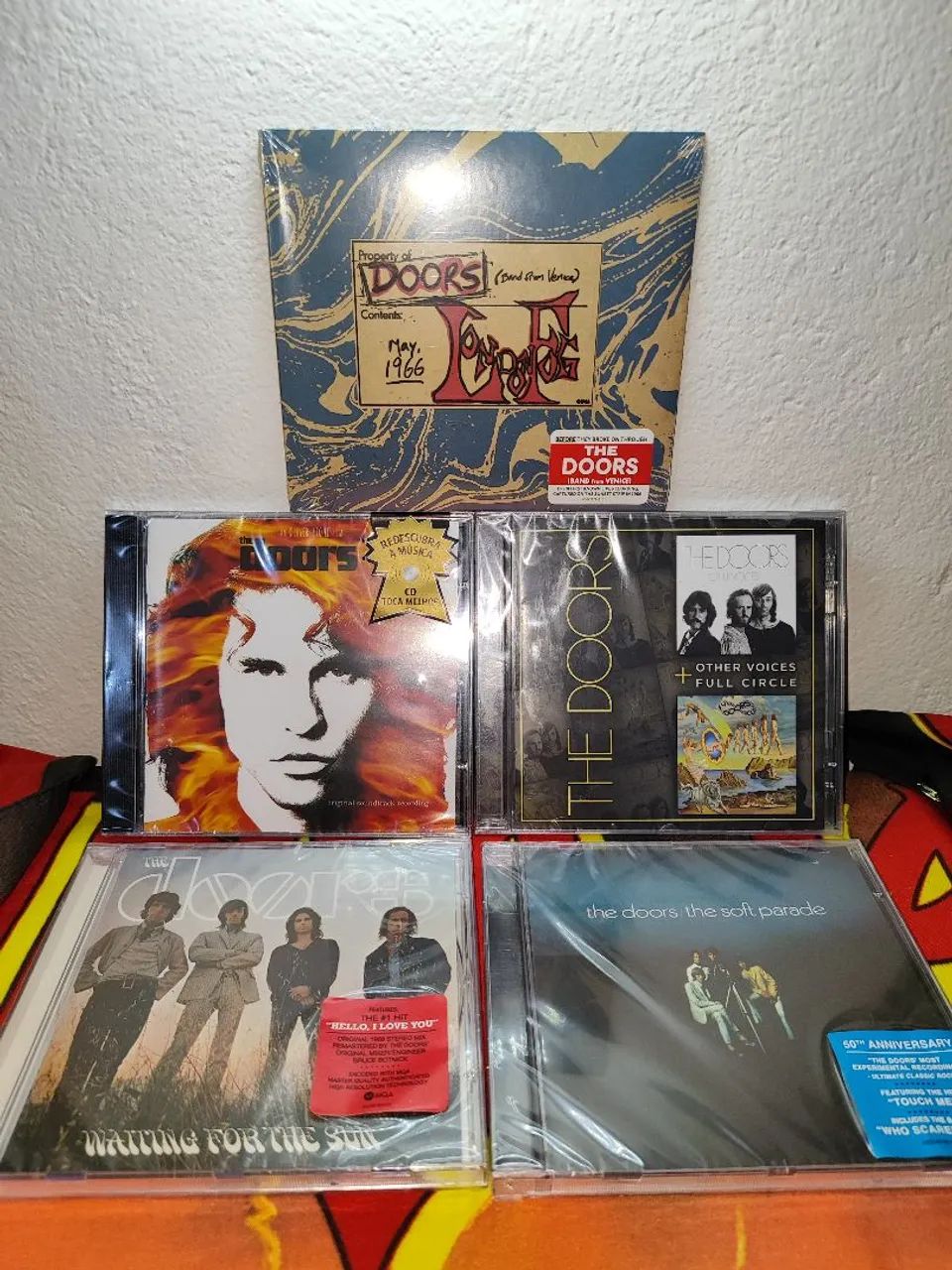 5 CDs The Doors - Vários Álbuns