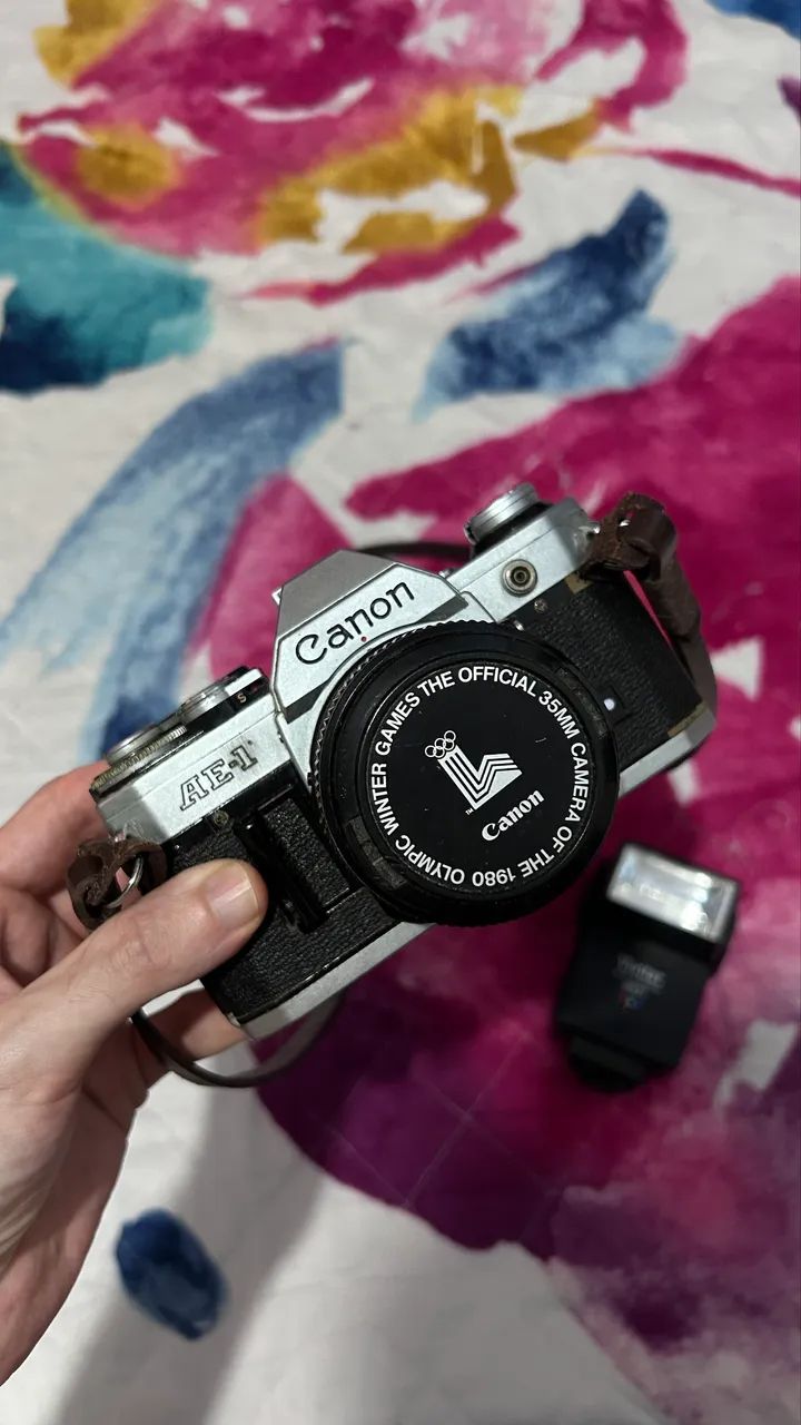 Canon AE-1 Winter Games 1980 - Câmeras e Filmadoras - Lagoa Nova