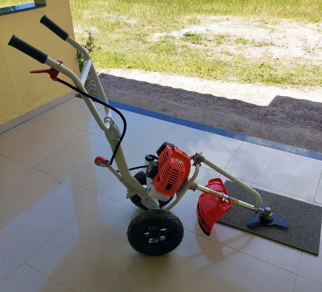 Roçadeira em carrinho/guidão 63cc 3.0HP - Foto 3