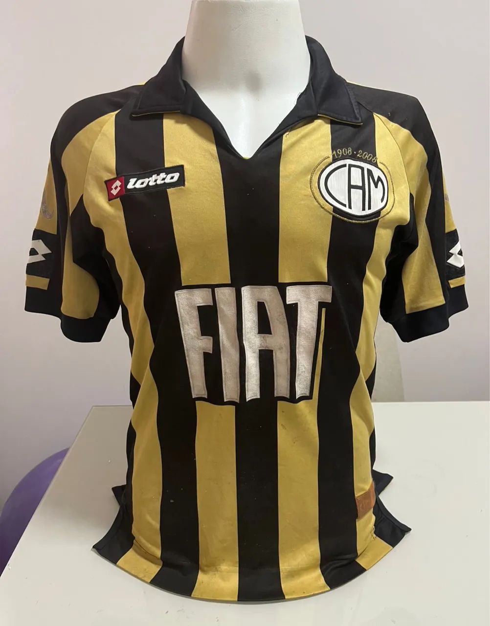 Camisa Atletico-MG Centenário Dourada 