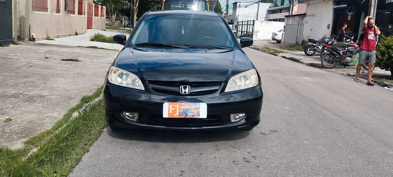 HONDA CIVIC EX 2005 AUTOMÁTICO TURBO  - Foto 2