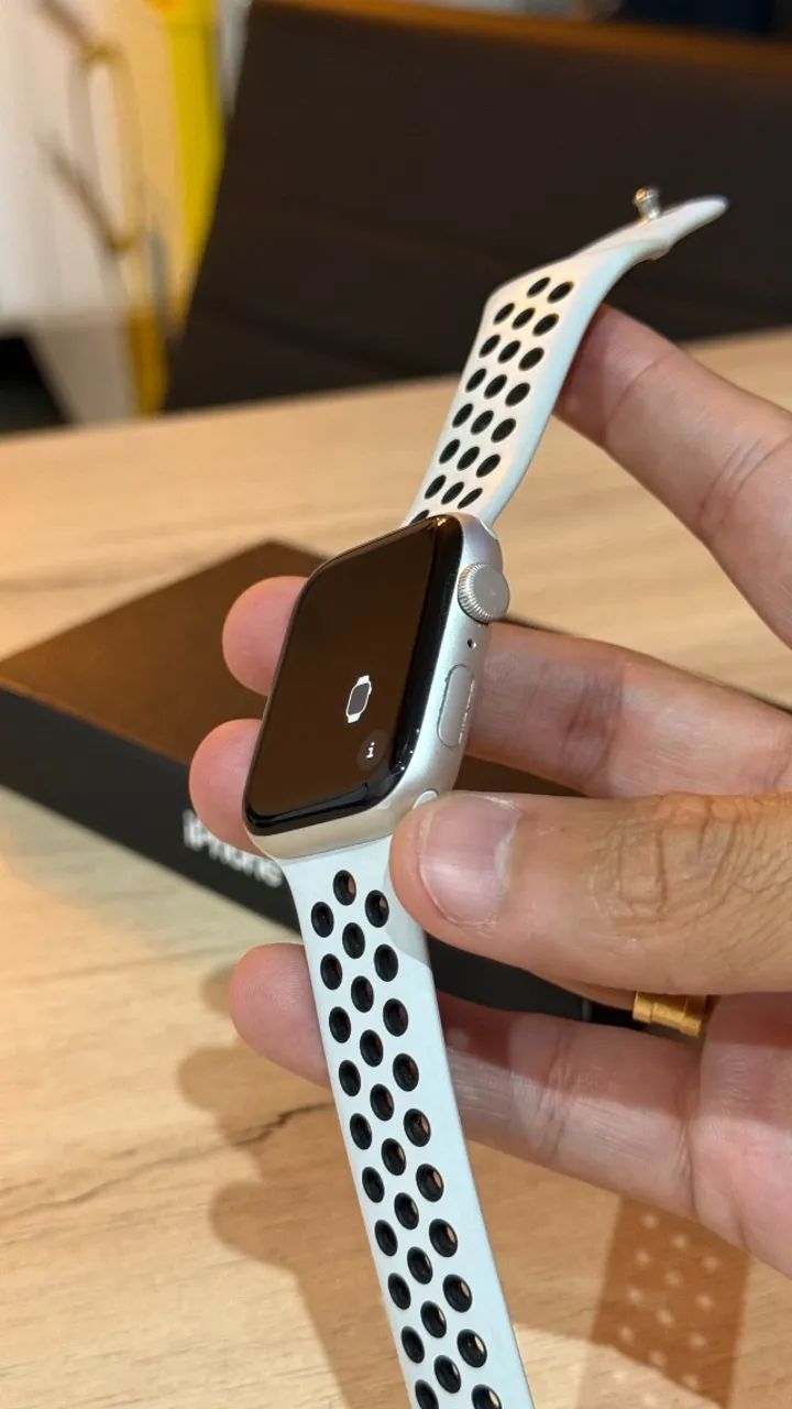 Apple Watch SE 44mm Nike Prata - Loja física! Com 90 dias de garantia! Até 18x no cartão! - Foto 6